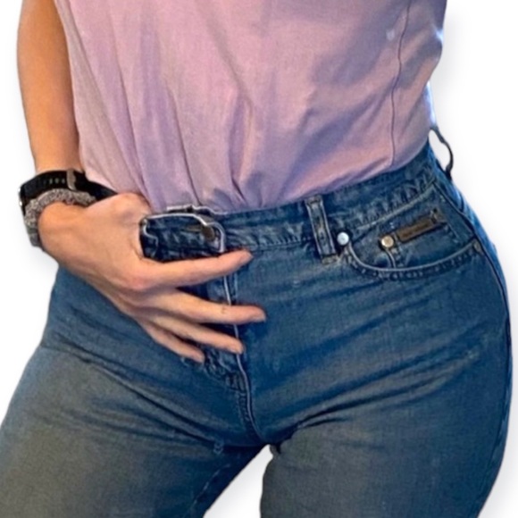 Vintage 90s / 1990s Calvin Klein Classic Straight Jeans - size women's 4 / 30 - Picture 2 of 11